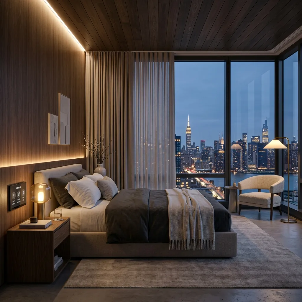 Automated luxury bedroom